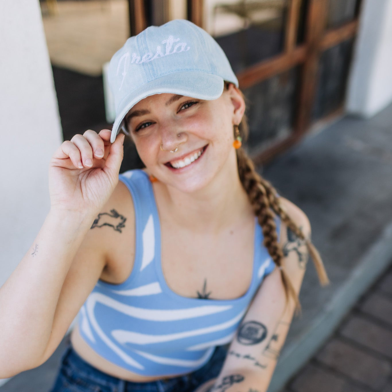 Light Denim Hat