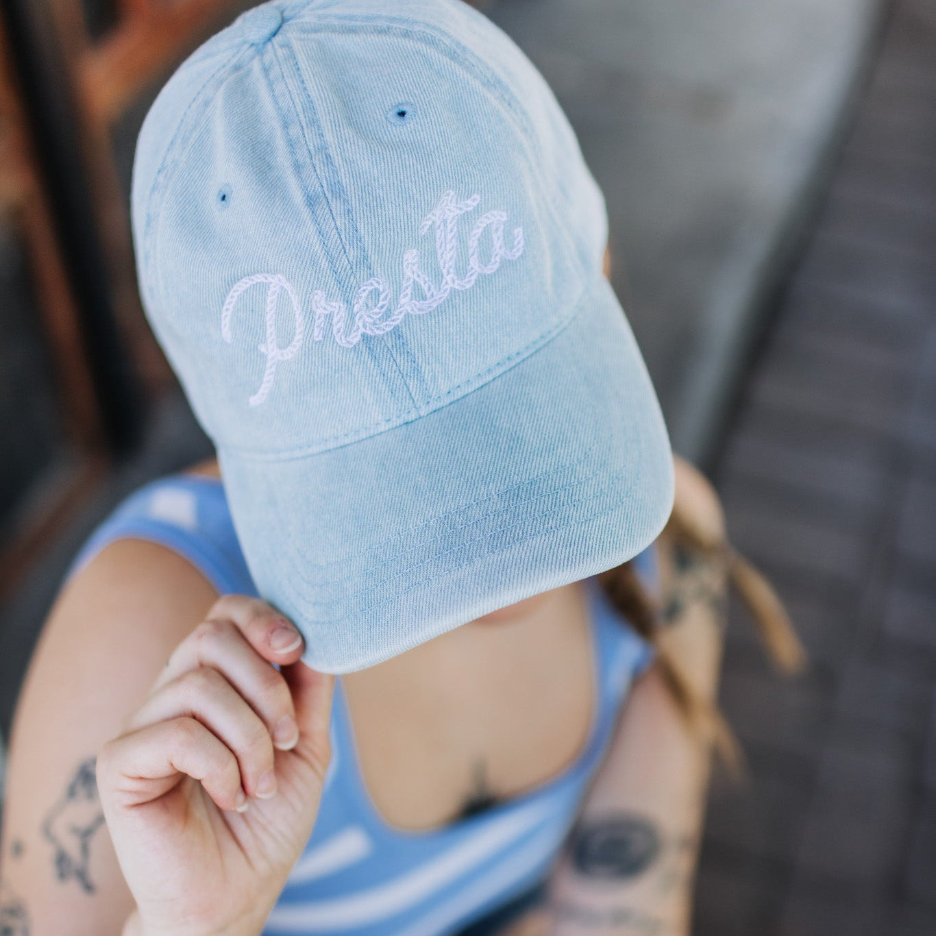 Light Denim Hat