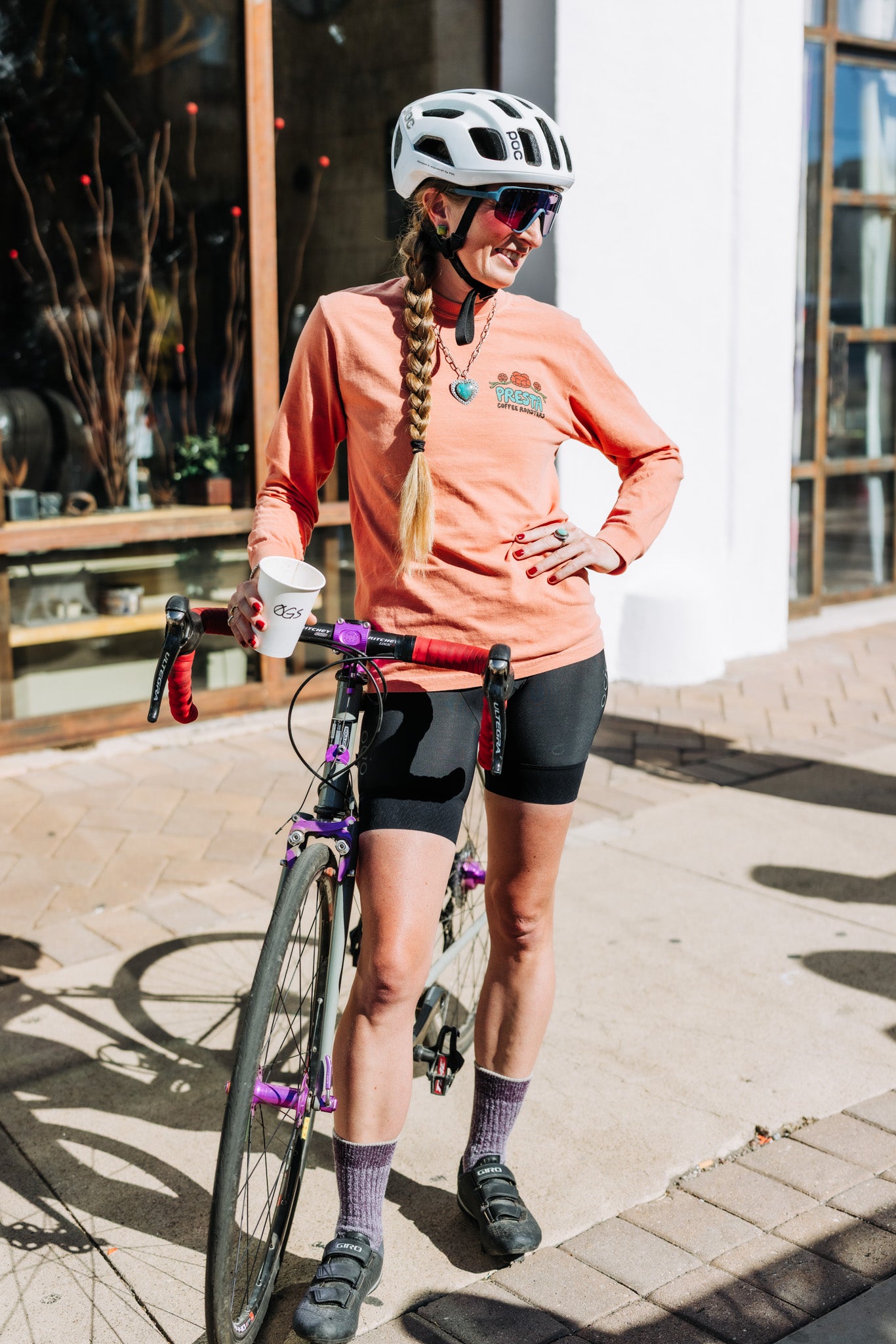 Long Sleeve Terracotta Shirt