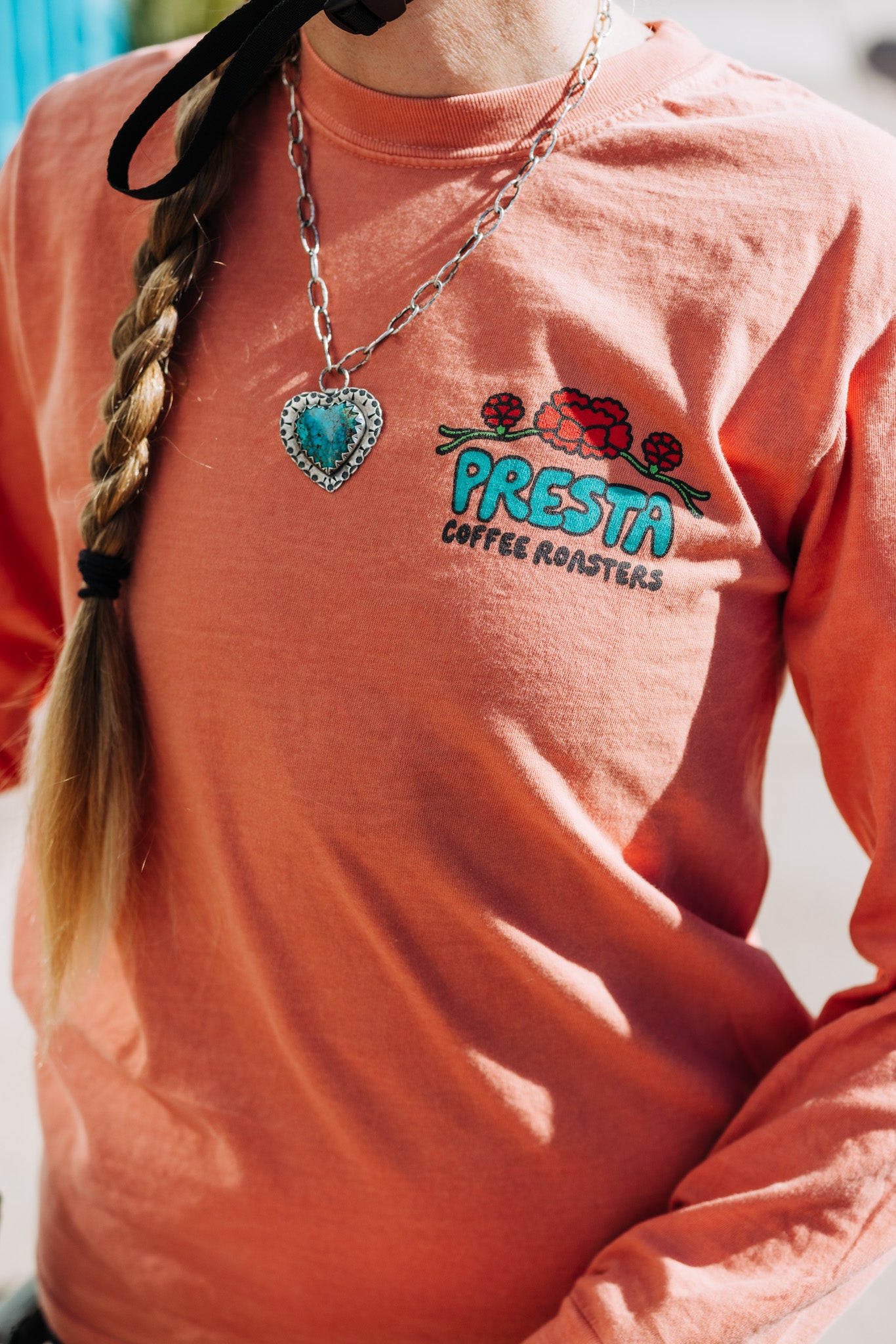 Long Sleeve Terracotta Shirt