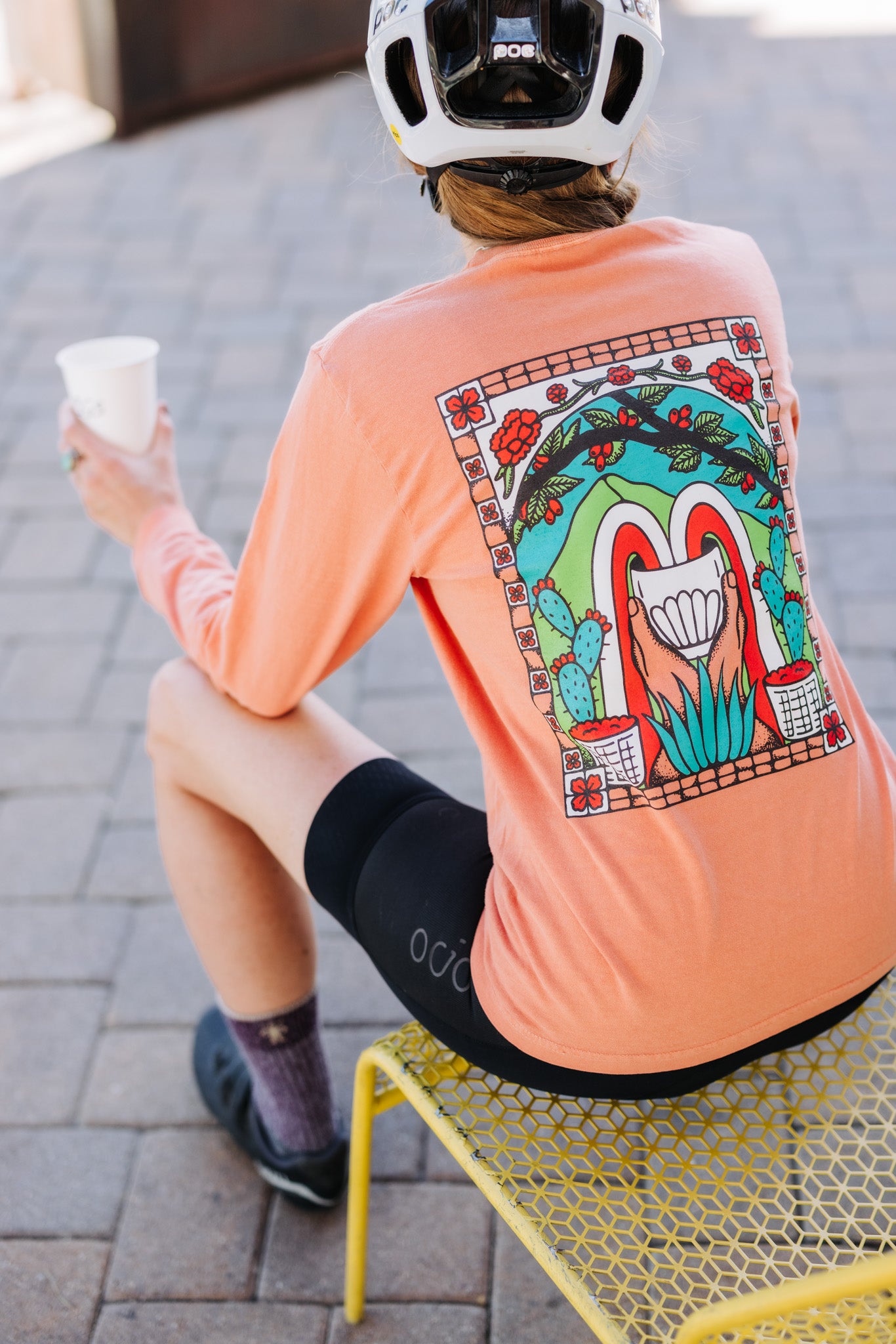 Long Sleeve Terracotta Shirt