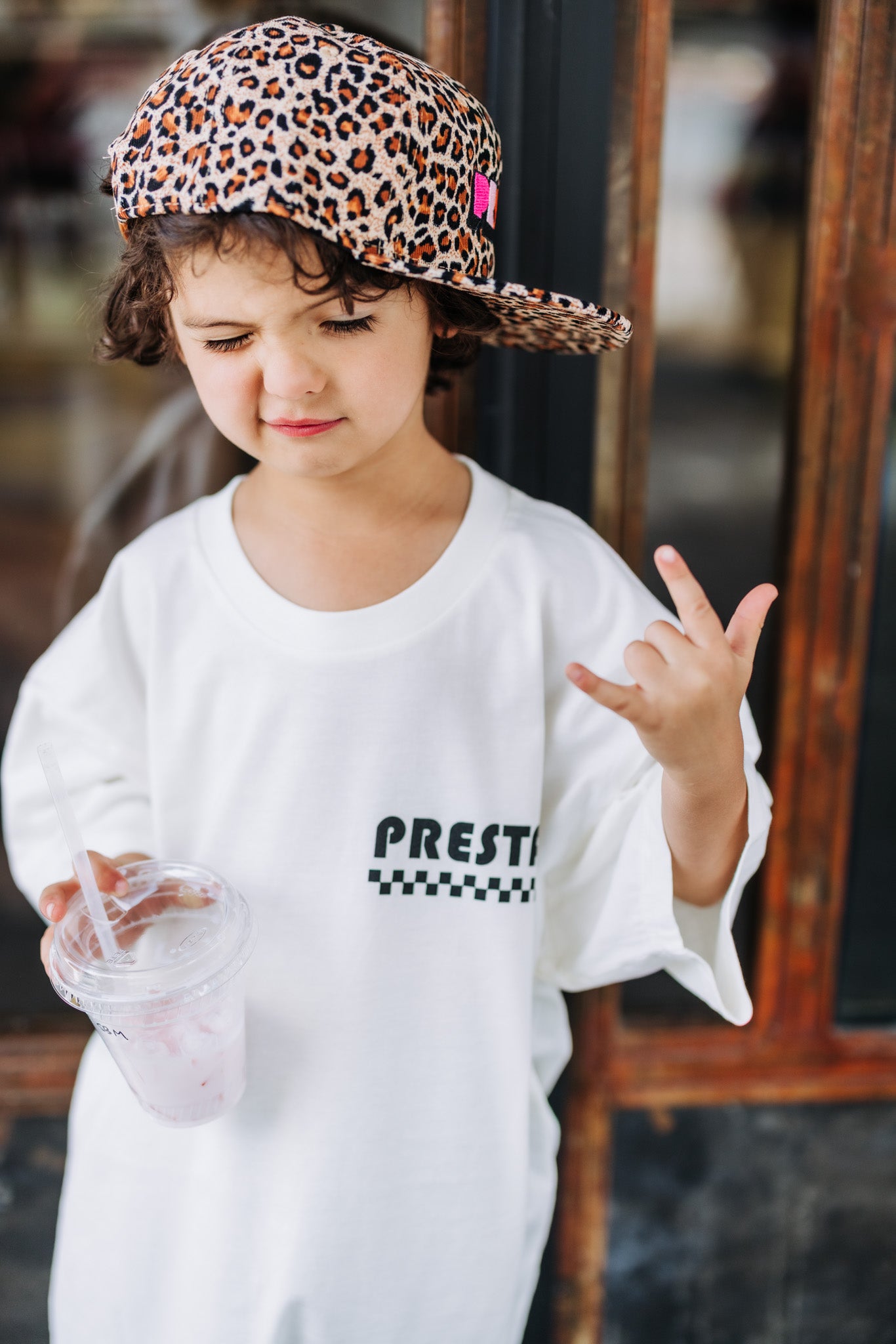 White Racing Tee
